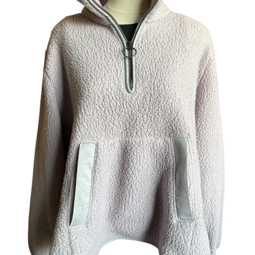 Madewell Light Pink Turtleneck Jacket